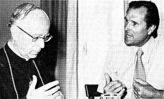 Bishop Venancio and John Haffert